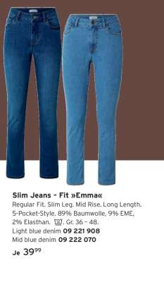 Slim Jeans - Fit »Emma«