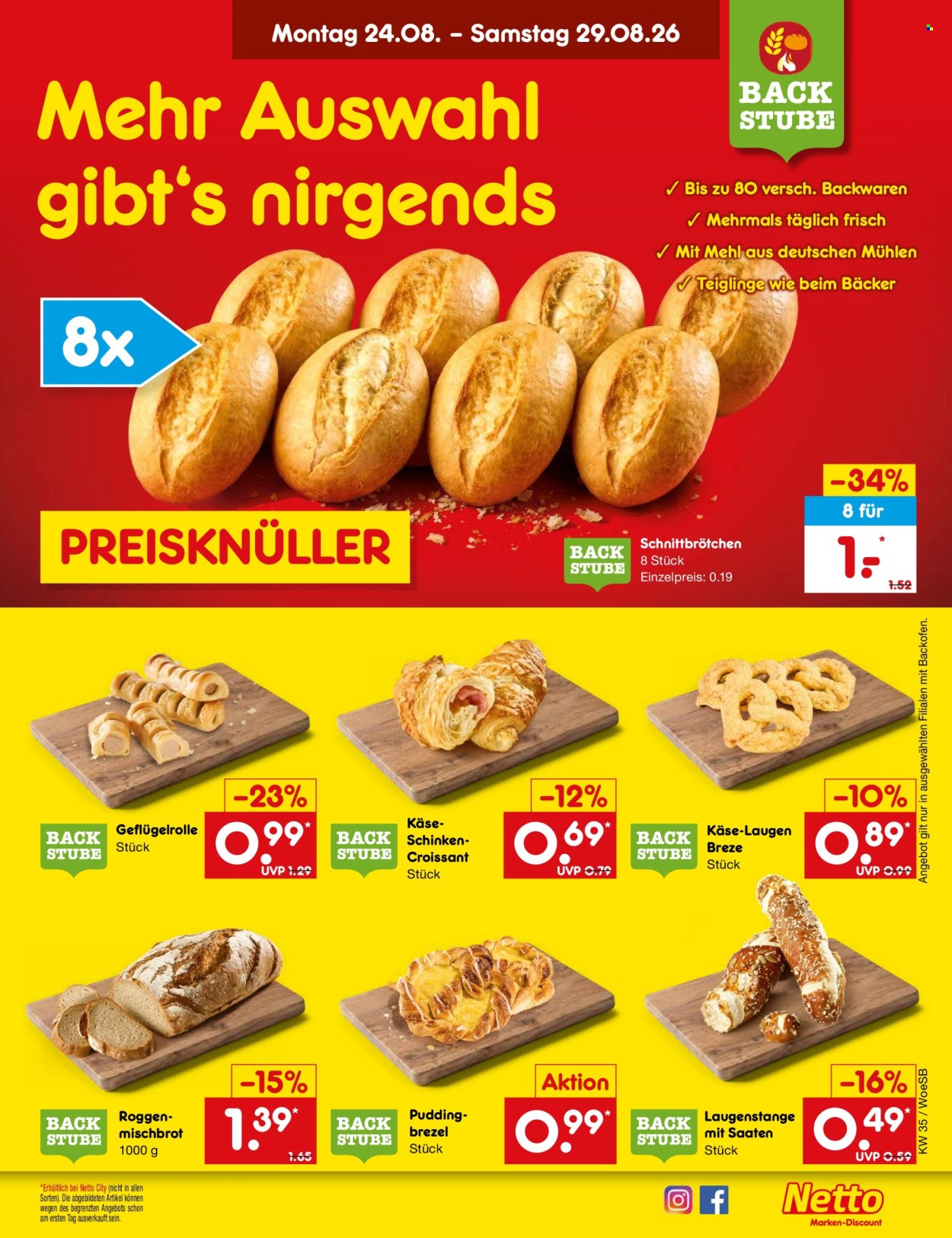 Netto Marken-Discount Prospekte  - 24.08.2026 - 29.08.2026. Seite 21