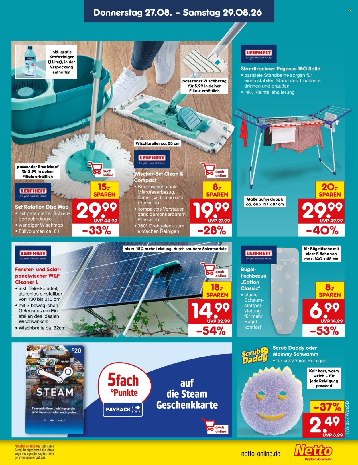 Netto Marken-Discount Prospekte  - 24.08.2026 - 29.08.2026. Seite 57