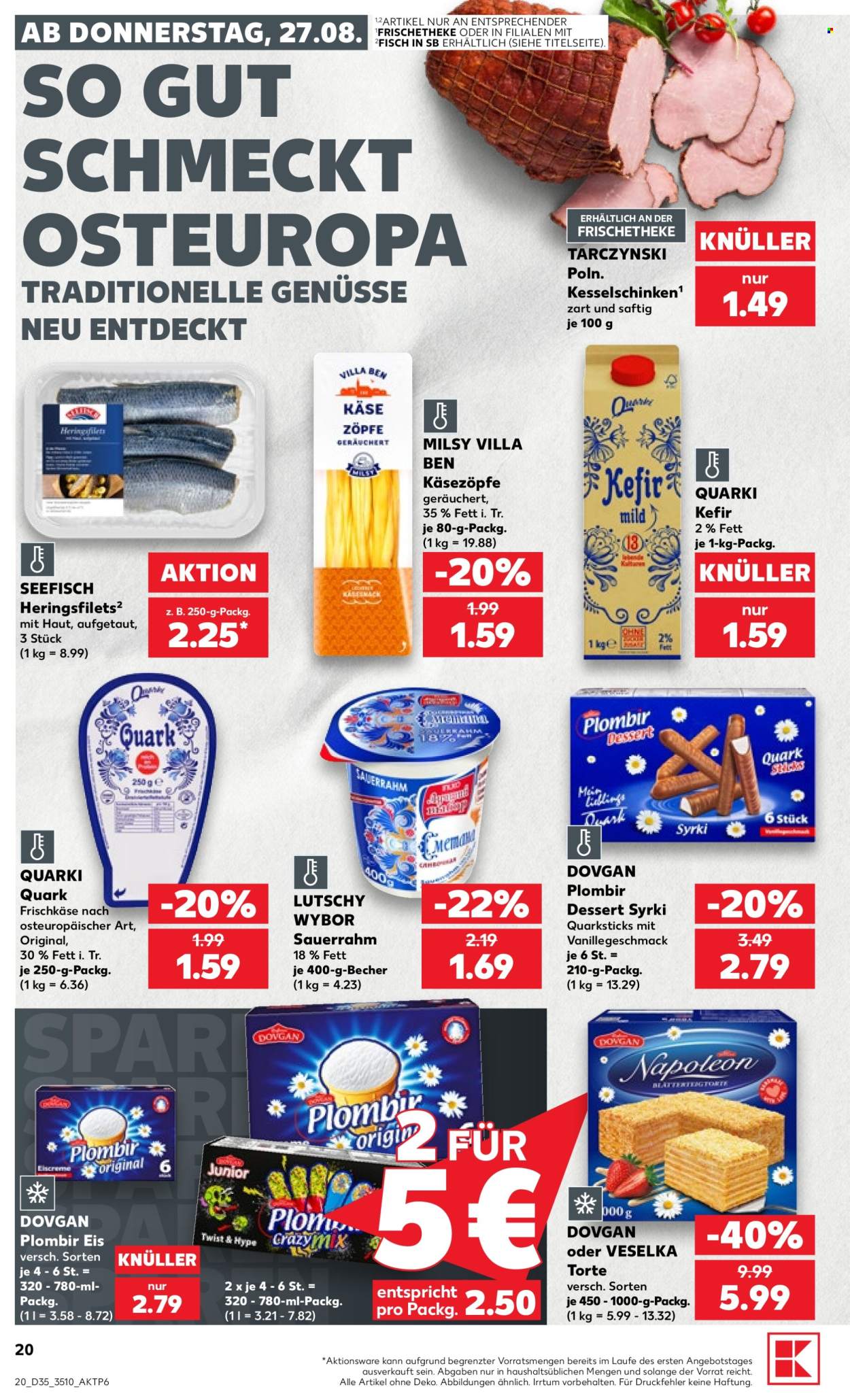 Kaufland Prospekte  - 27.08.2026 - 2.09.2026. Seite 20