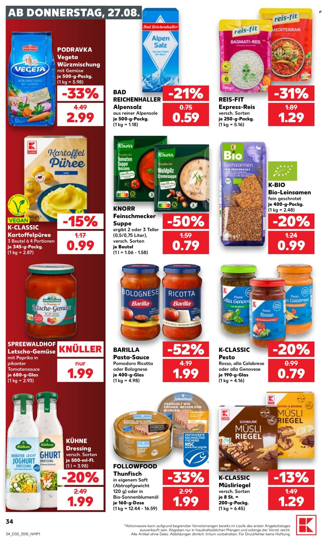 Kaufland Prospekte  - 27.08.2026 - 2.09.2026. Seite 34