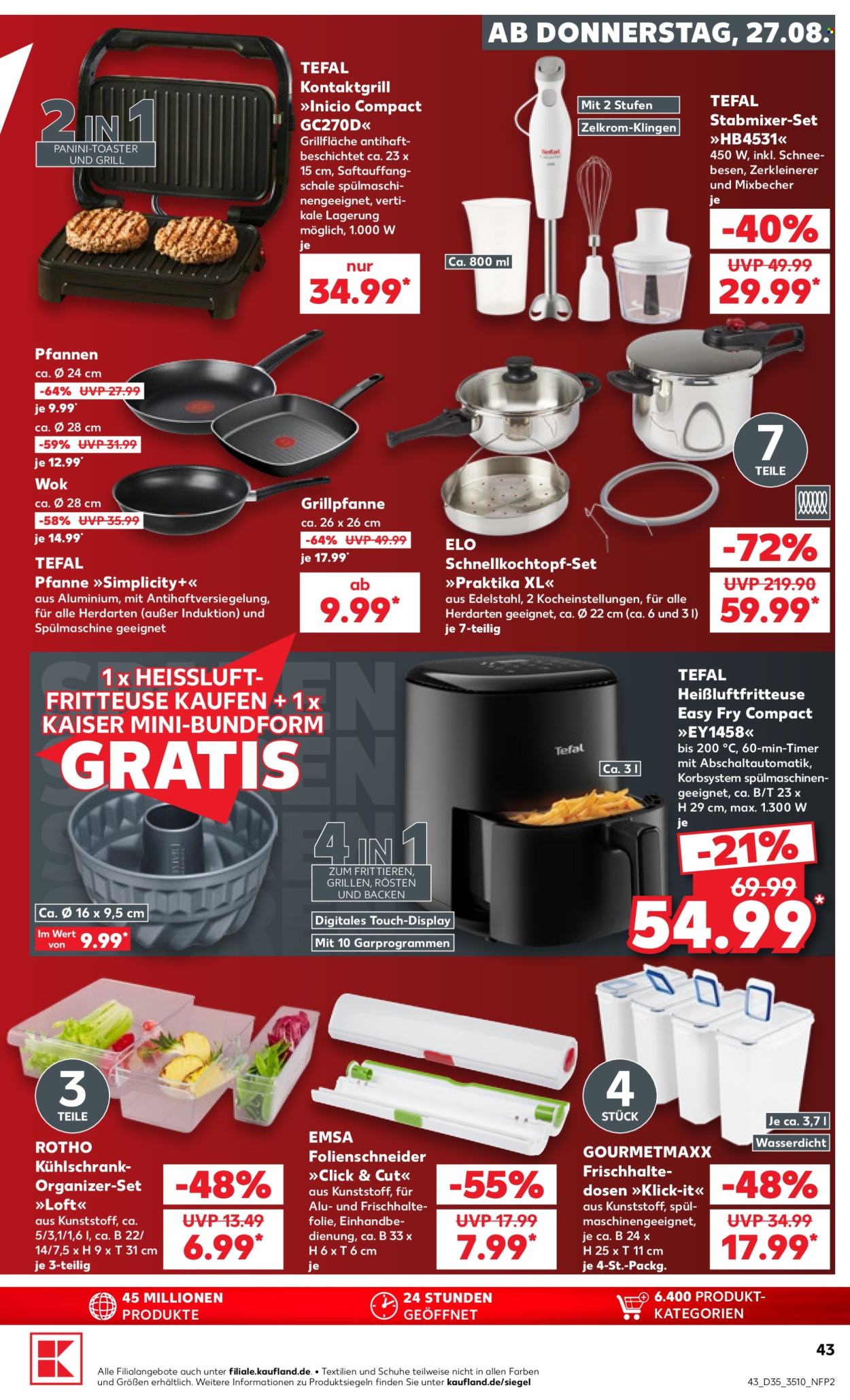Kaufland Prospekte  - 27.08.2026 - 2.09.2026. Seite 43