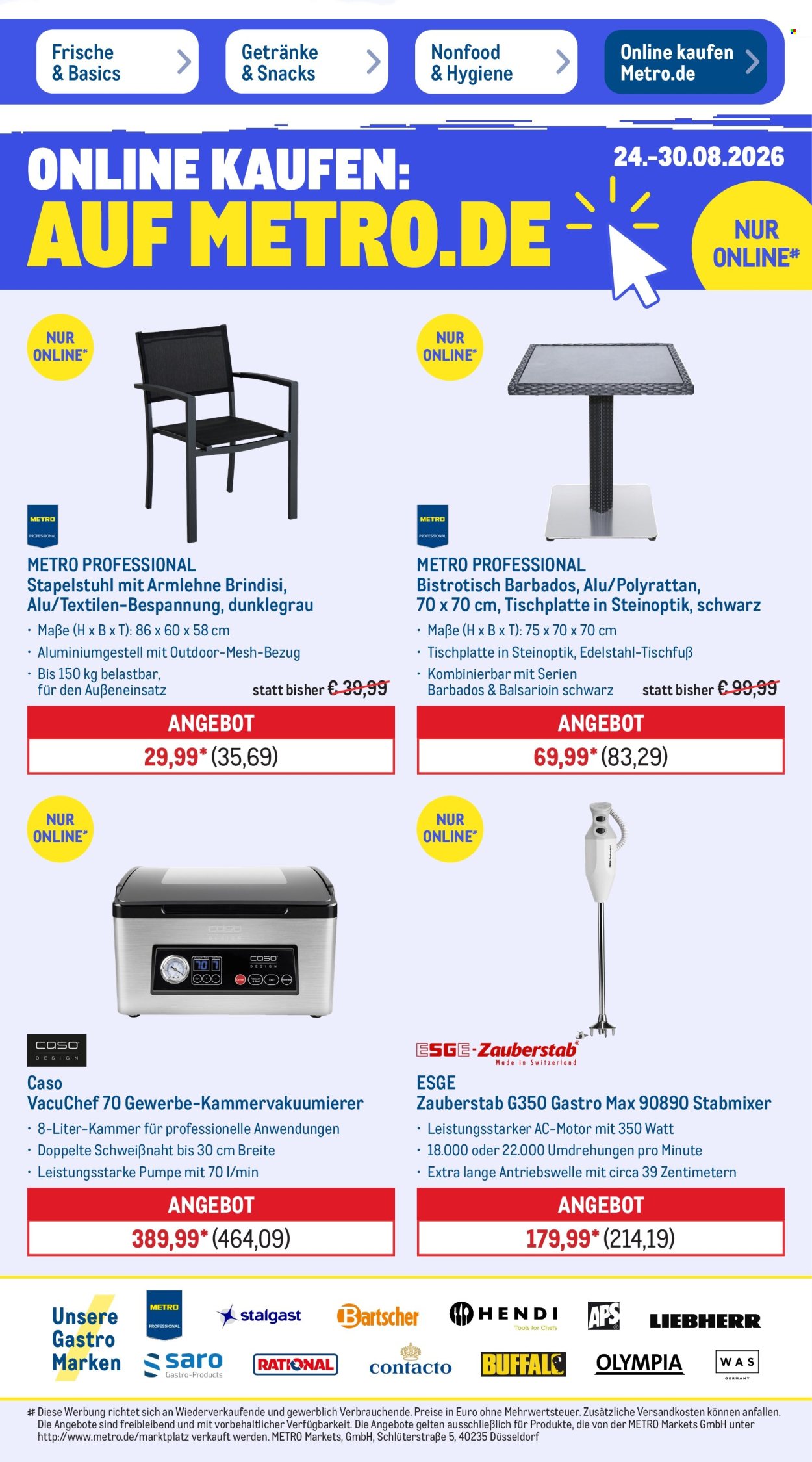 Metro Prospekte  - 24.08.2026 - 29.08.2026. Seite 15