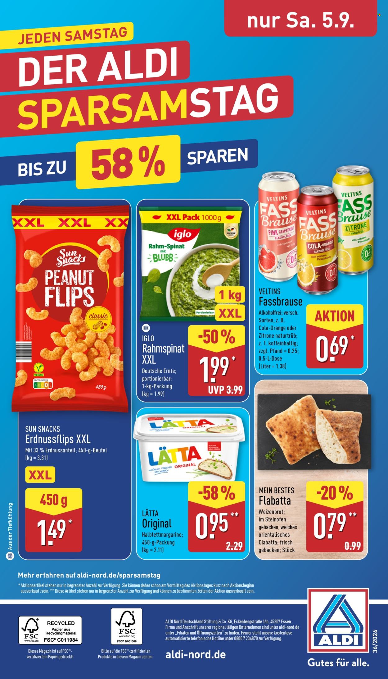 ALDI Nord Prospekte  - 31.08.2026 - 5.09.2026. Seite 32