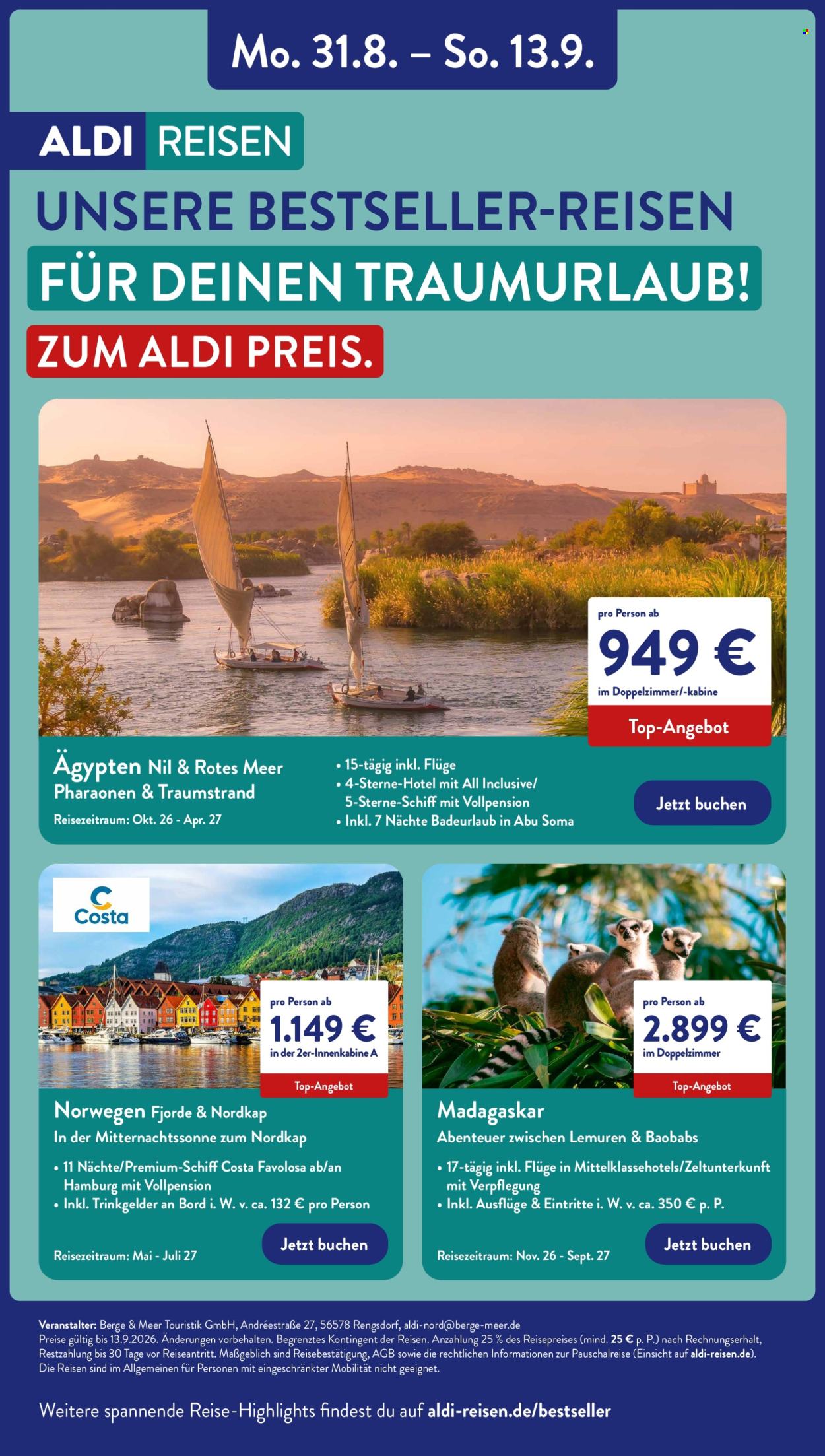 ALDI Nord Prospekte  - 31.08.2026 - 5.09.2026. Seite 38