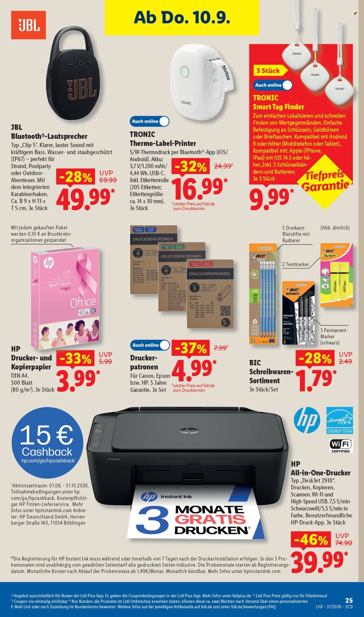Lidl Prospekte  - 7.09.2026 - 12.09.2026. Seite 25