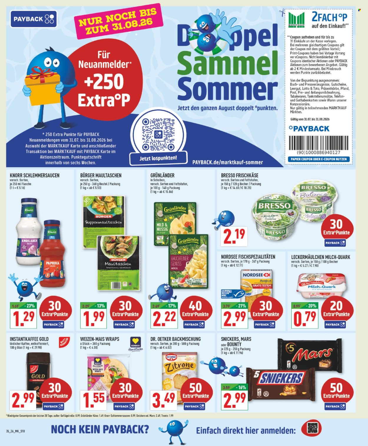 Marktkauf Prospekte  - 24.08.2026 - 29.08.2026. Seite 12