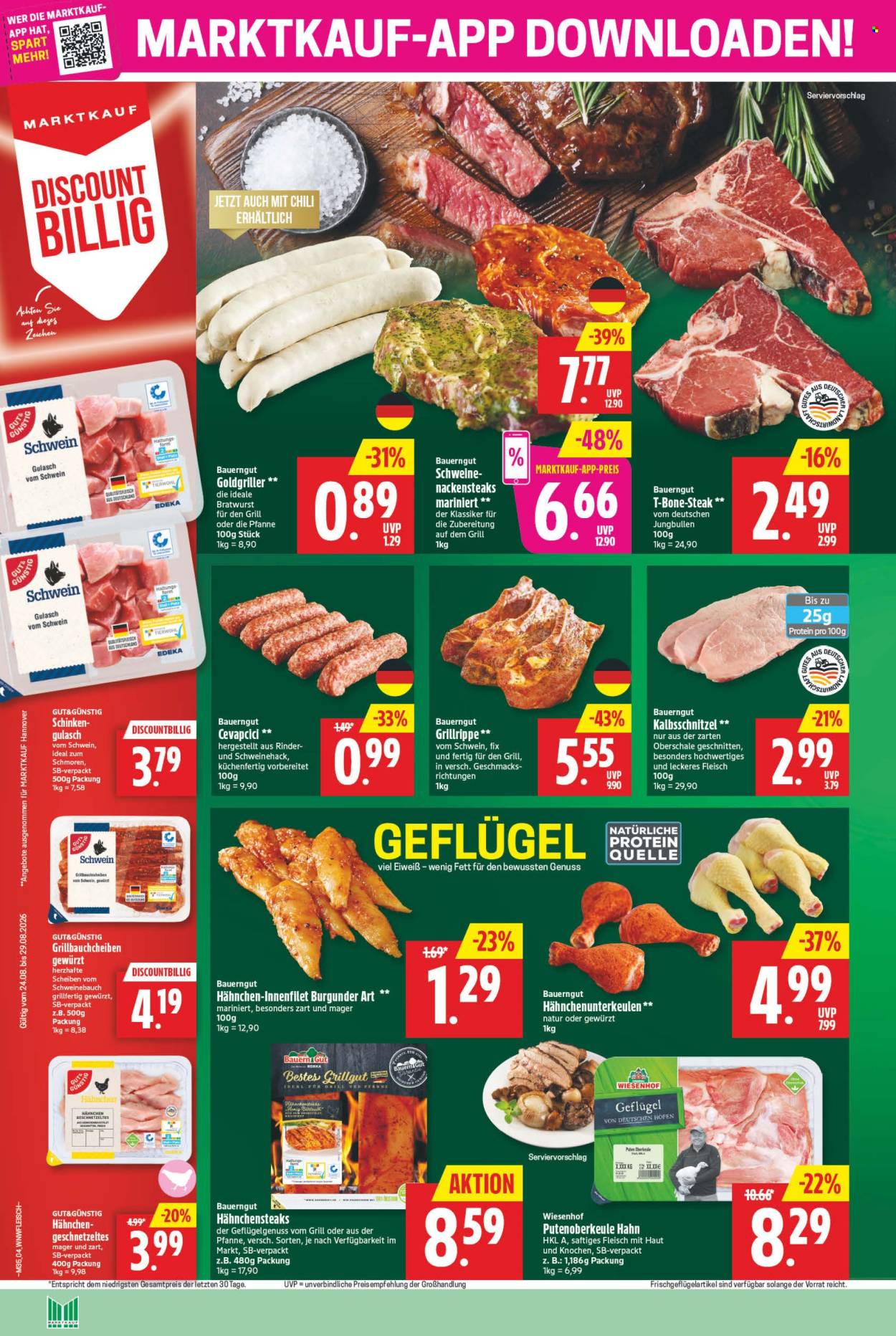 Marktkauf Prospekte  - 24.08.2026 - 29.08.2026. Seite 6