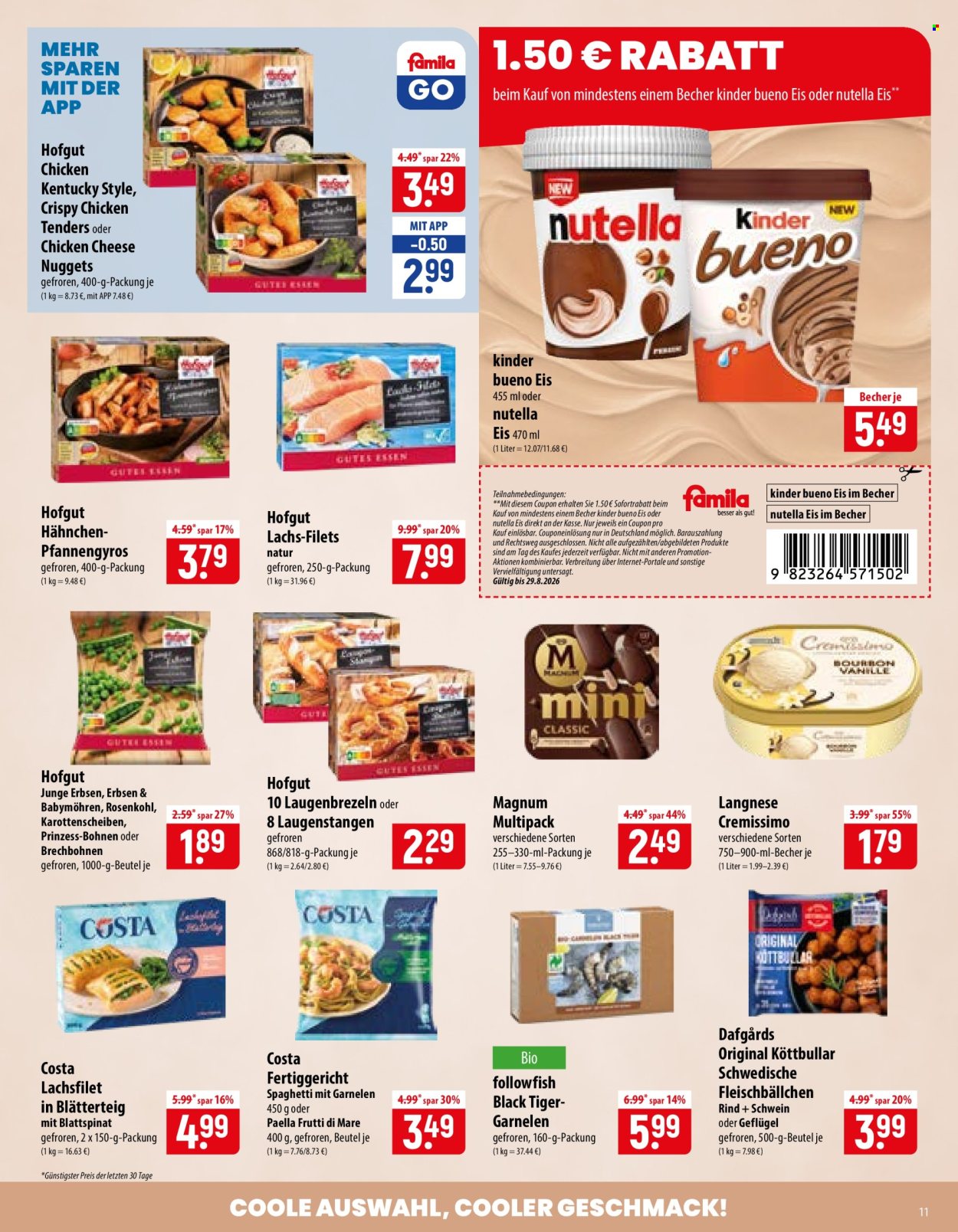 famila Prospekte  - 24.08.2026 - 29.08.2026. Seite 11
