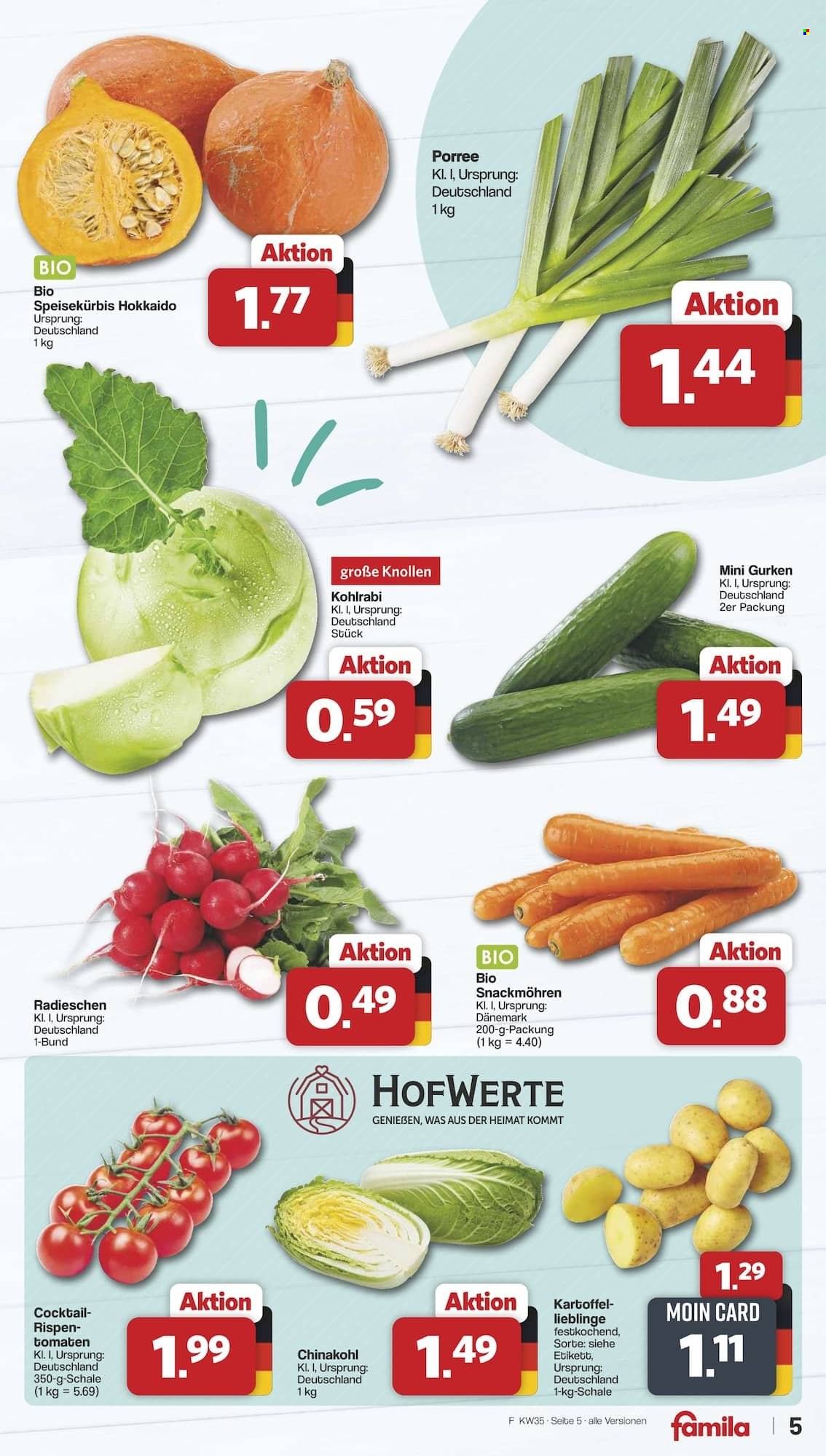 famila Prospekte  - 24.08.2026 - 29.08.2026. Seite 5