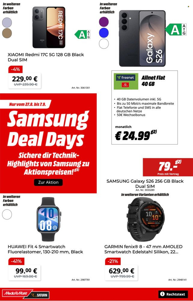 MediaMarkt Prospekte  - 24.08.2026 - 8.09.2026. Seite 4