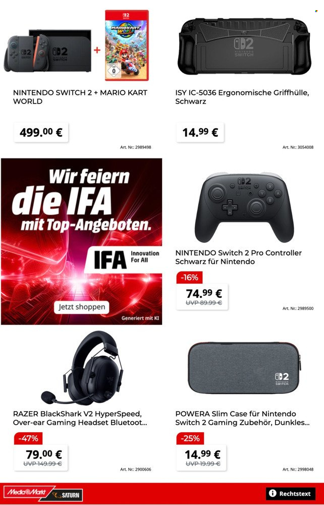 MediaMarkt Prospekte  - 24.08.2026 - 8.09.2026. Seite 15