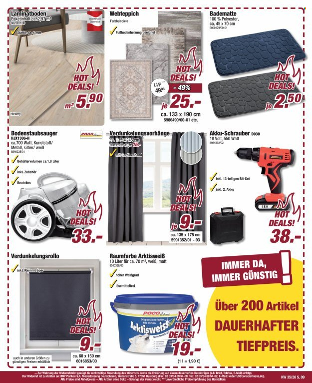 Poco Prospekte  - 23.08.2026 - 30.08.2026. Seite 9