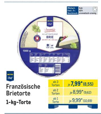 Französische Brietorte