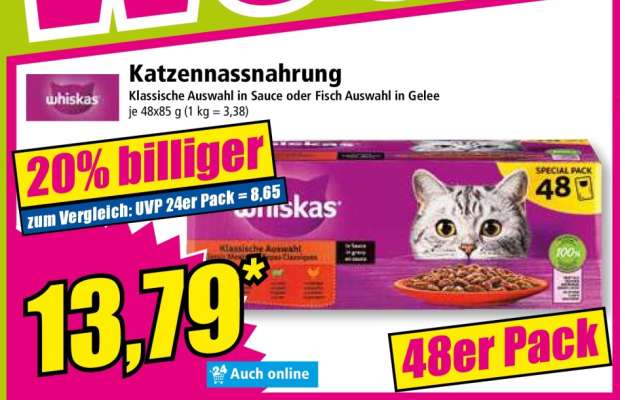 Katzennassnahrung