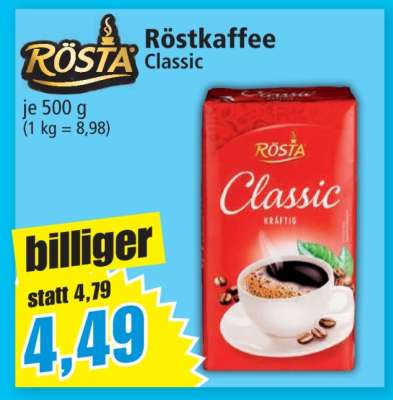 Rösta Röstkaffee Classic