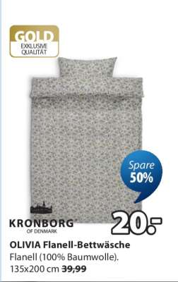 OLIVIA Flanell-Bettwäsche