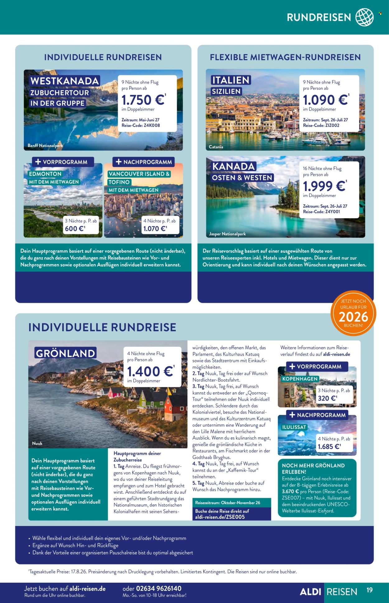 ALDI SÜD Prospekte  - 1.09.2026 - 30.09.2026. Seite 19
