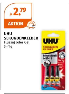 UHU Sekundenkleber