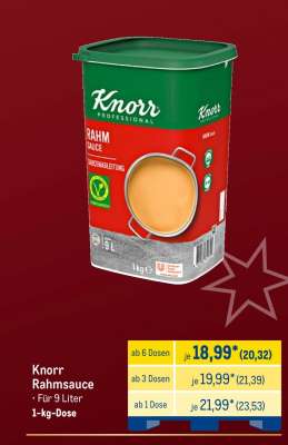 Knorr Rahmsauce