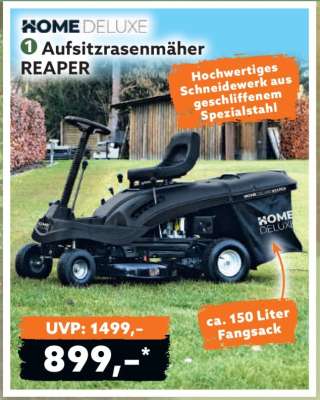 Aufsitzrasenmäher REAPER