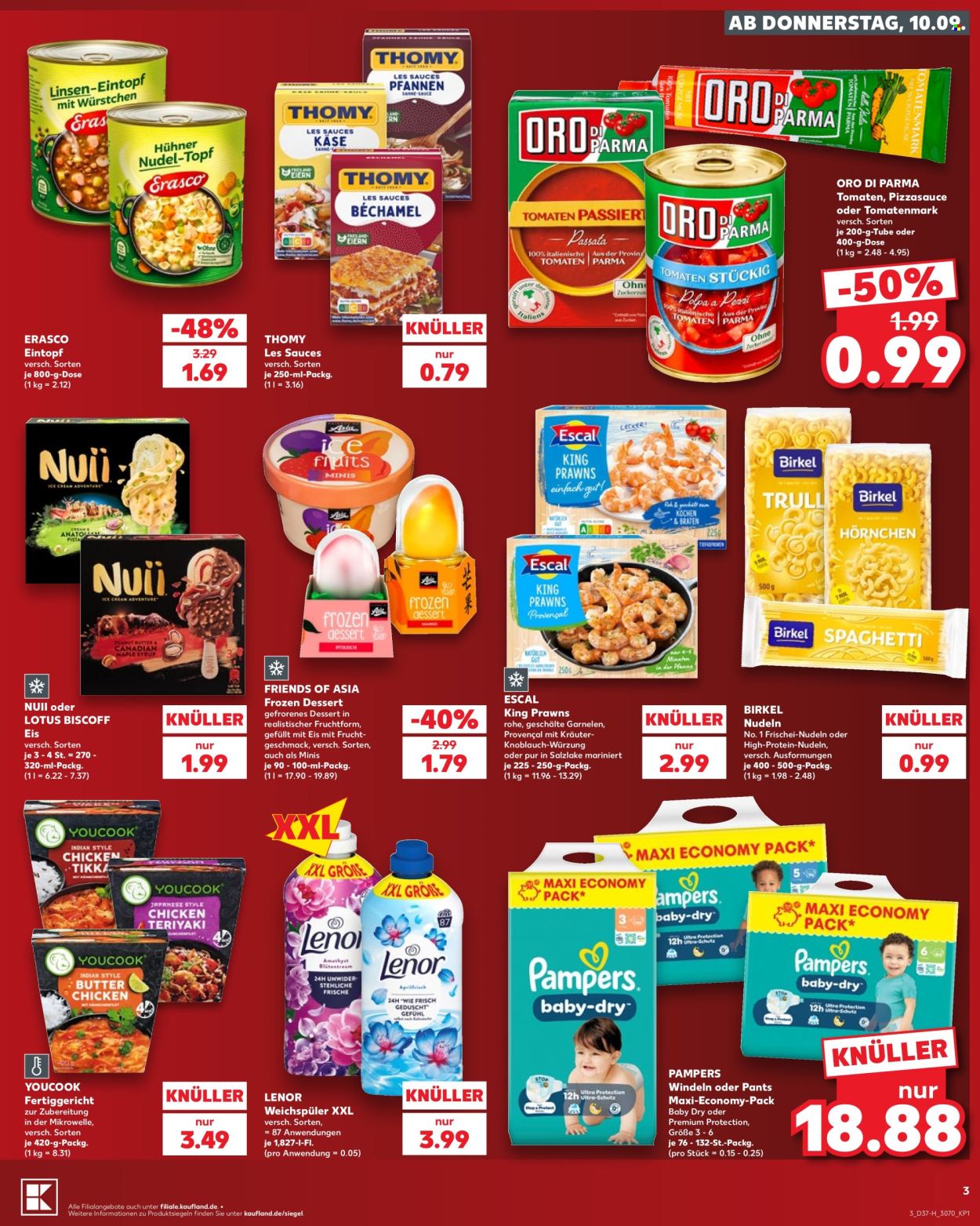 Kaufland Prospekte  - 10.09.2026 - 16.09.2026. Seite 3