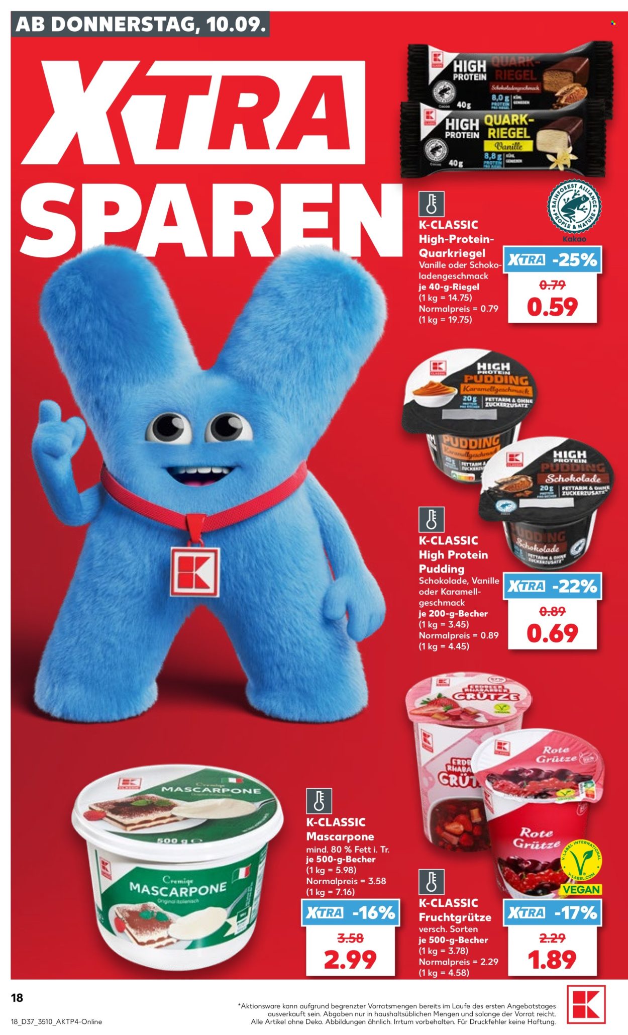 Kaufland Prospekte  - 10.09.2026 - 16.09.2026. Seite 18