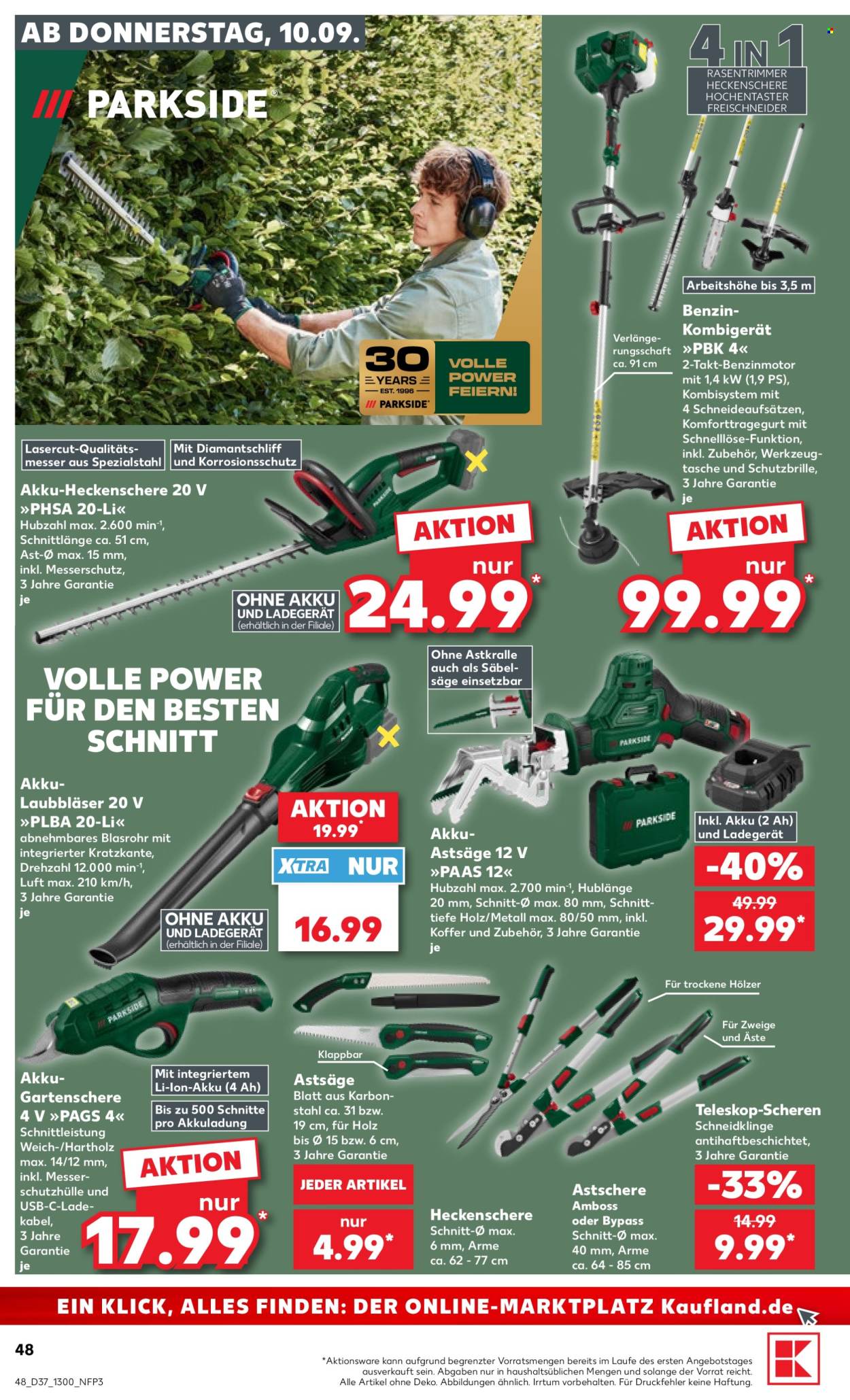 Kaufland Prospekte  - 10.09.2026 - 16.09.2026. Seite 48