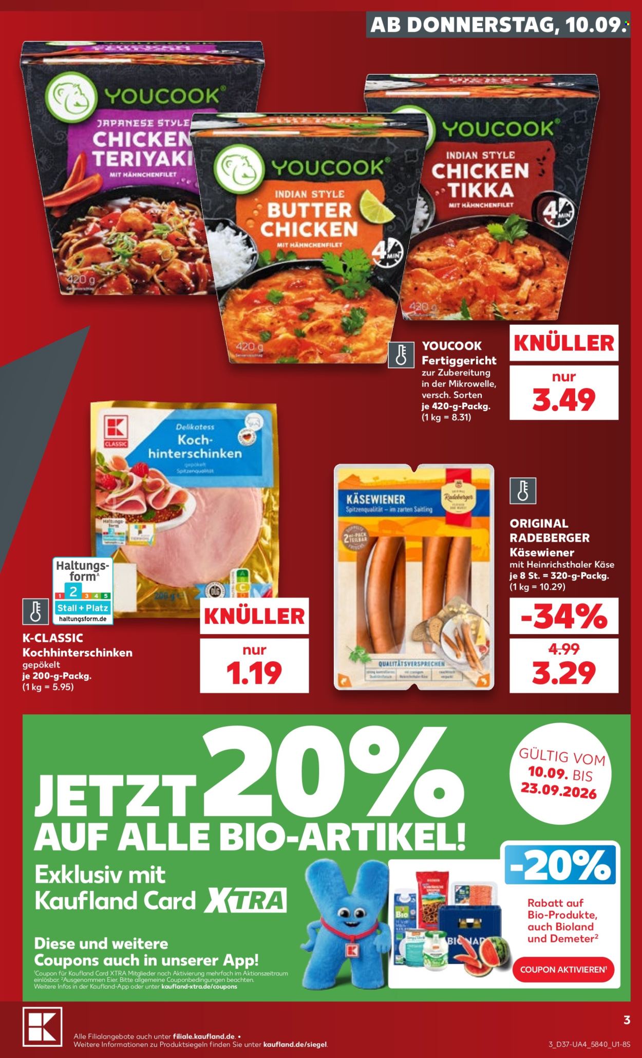 Kaufland Prospekte  - 10.09.2026 - 16.09.2026. Seite 3