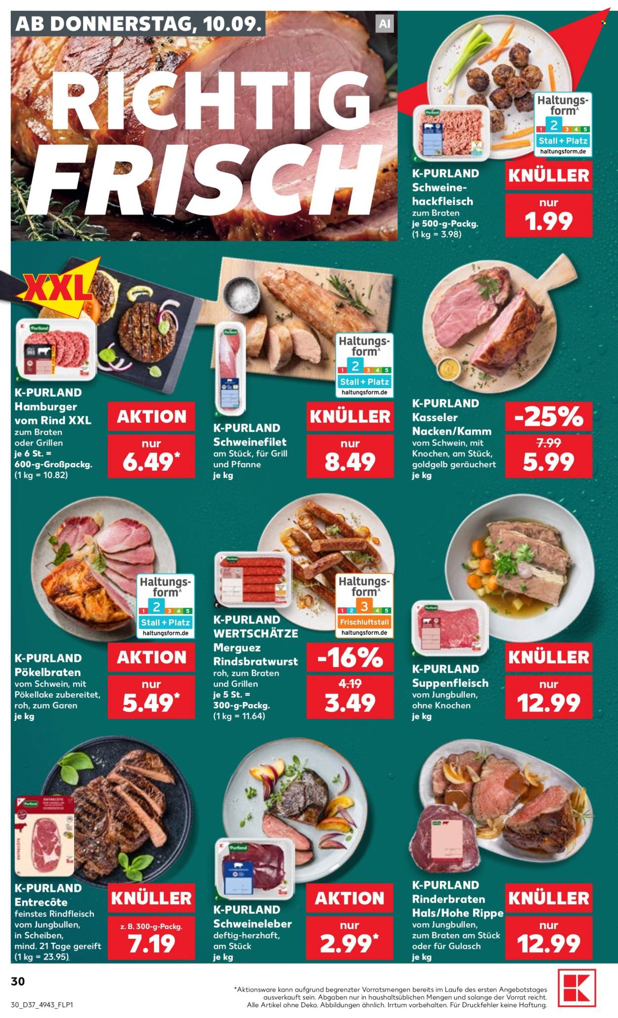 Kaufland Prospekte  - 10.09.2026 - 16.09.2026. Seite 30