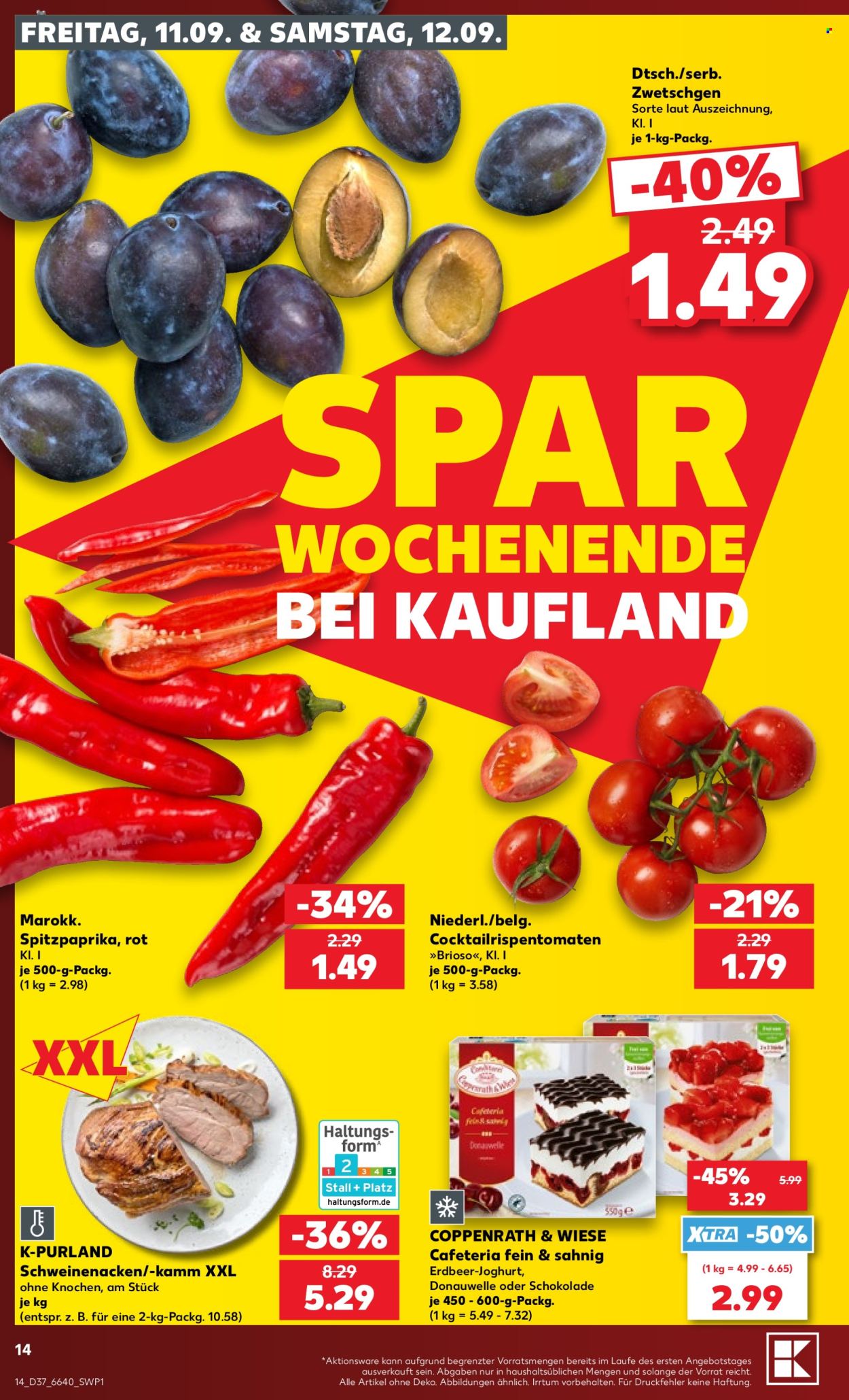 Kaufland Prospekte  - 10.09.2026 - 16.09.2026. Seite 14