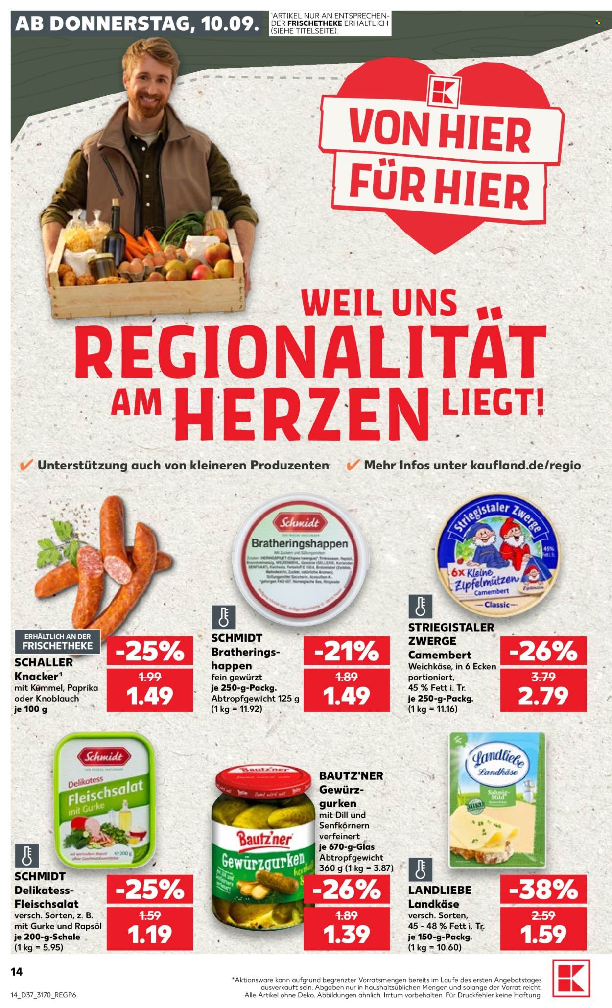 Kaufland Prospekte  - 10.09.2026 - 16.09.2026. Seite 14