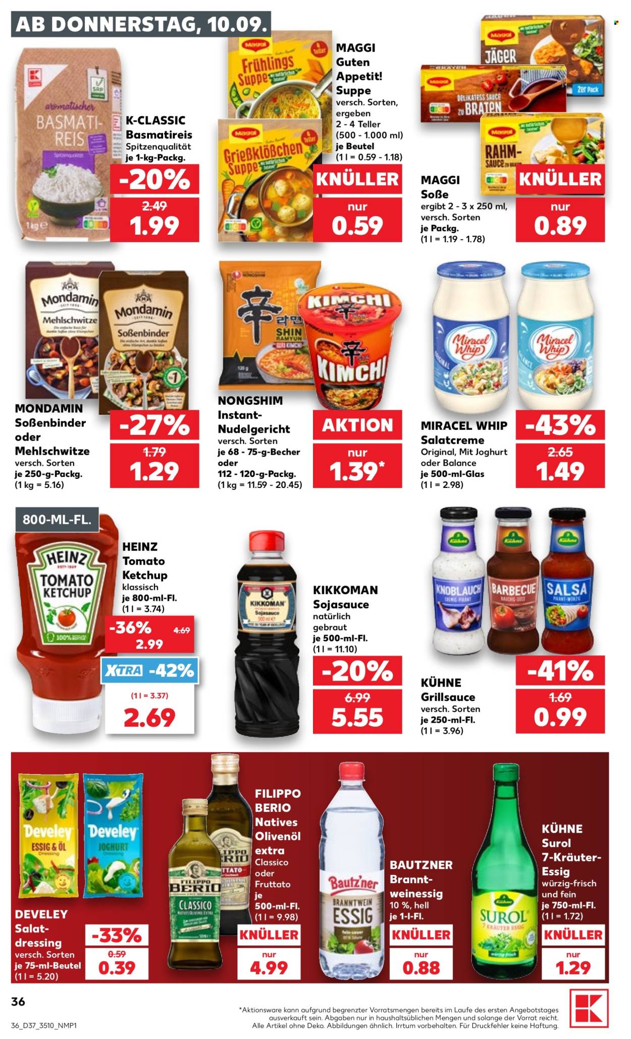 Kaufland Prospekte  - 10.09.2026 - 16.09.2026. Seite 36