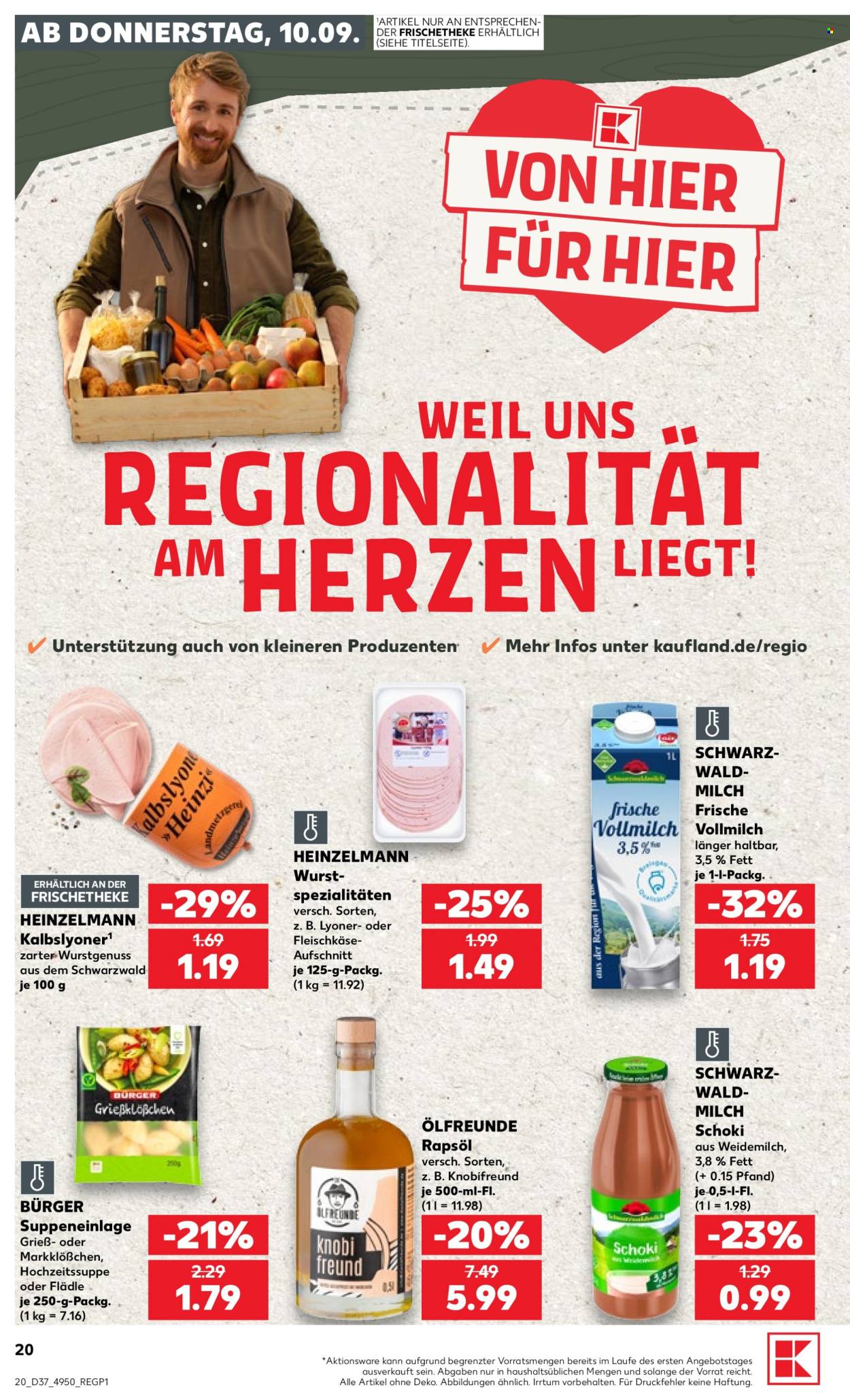 Kaufland Prospekte  - 10.09.2026 - 16.09.2026. Seite 20
