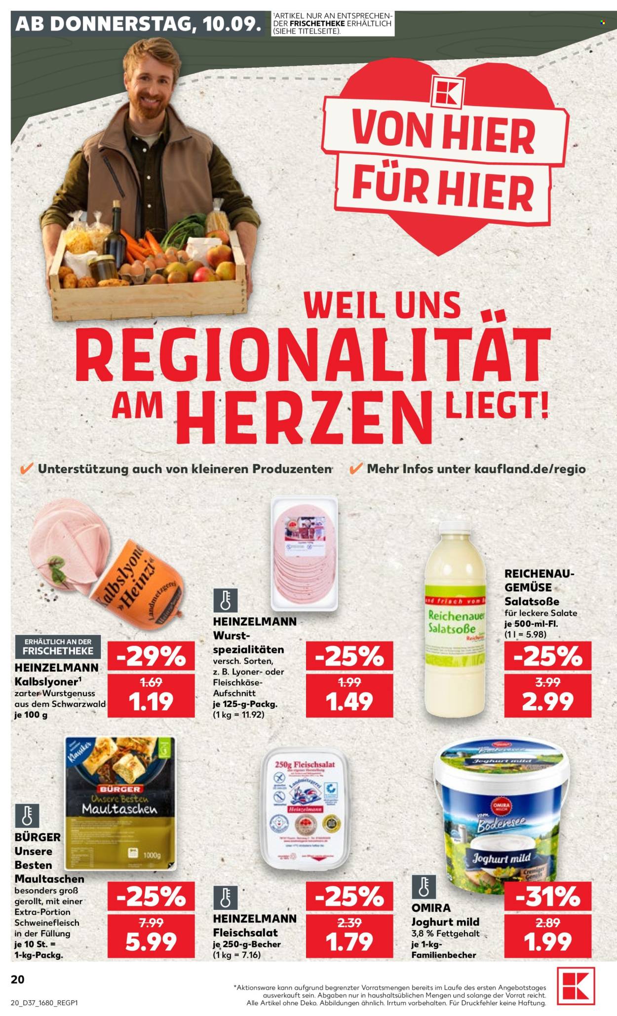 Kaufland Prospekte  - 10.09.2026 - 16.09.2026. Seite 20