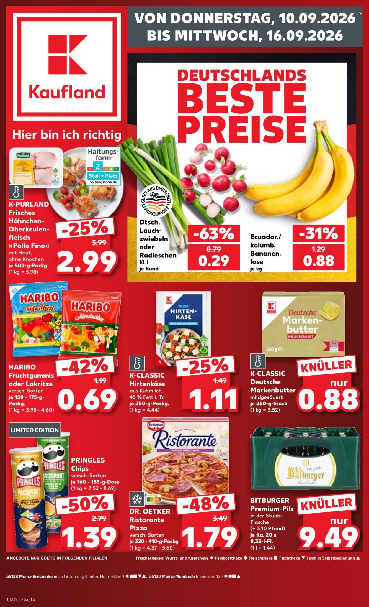 Kaufland Prospekte  - 10.09.2026 - 16.09.2026. Seite 1