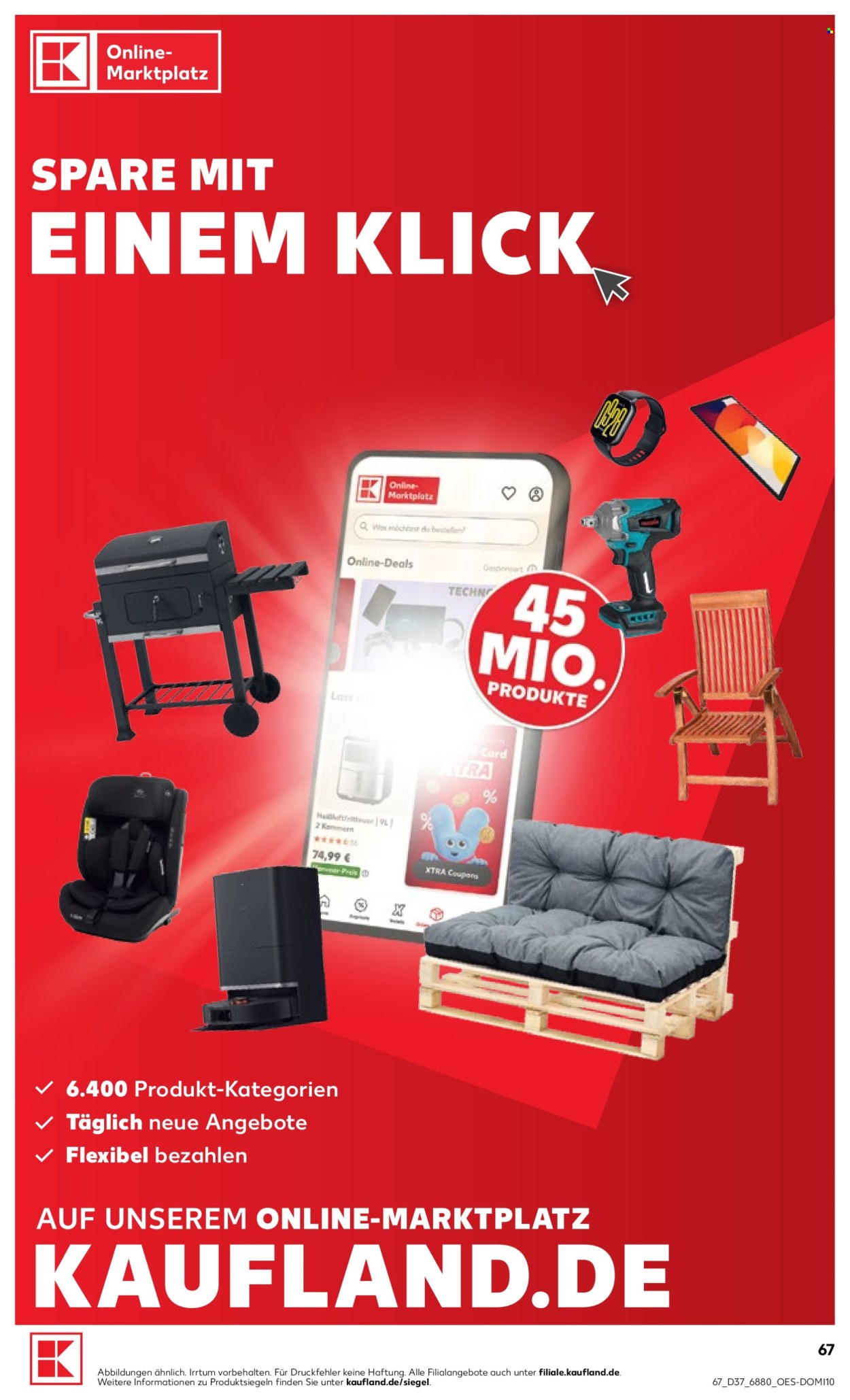 Kaufland Prospekte  - 10.09.2026 - 16.09.2026. Seite 67