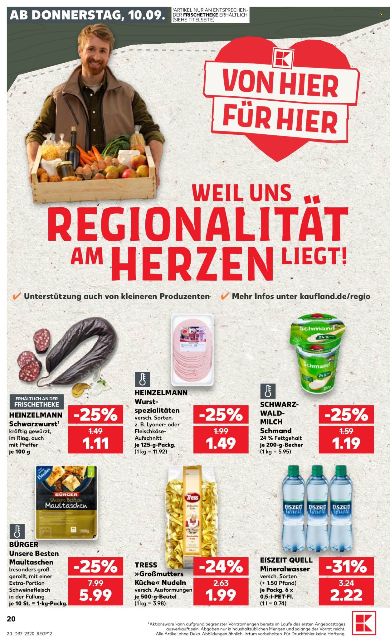 Kaufland Prospekte  - 10.09.2026 - 16.09.2026. Seite 20