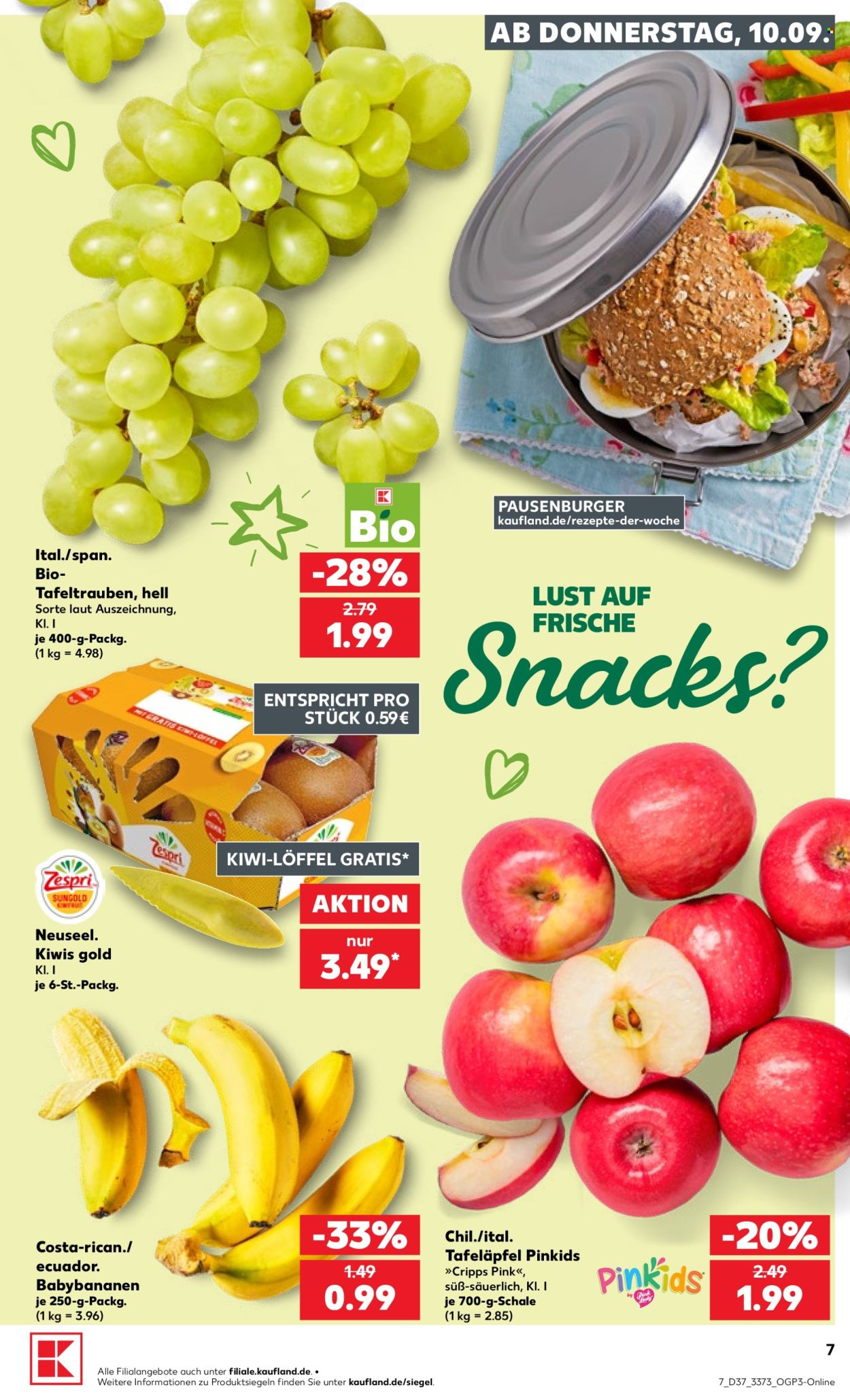 Kaufland Prospekte  - 10.09.2026 - 16.09.2026. Seite 7