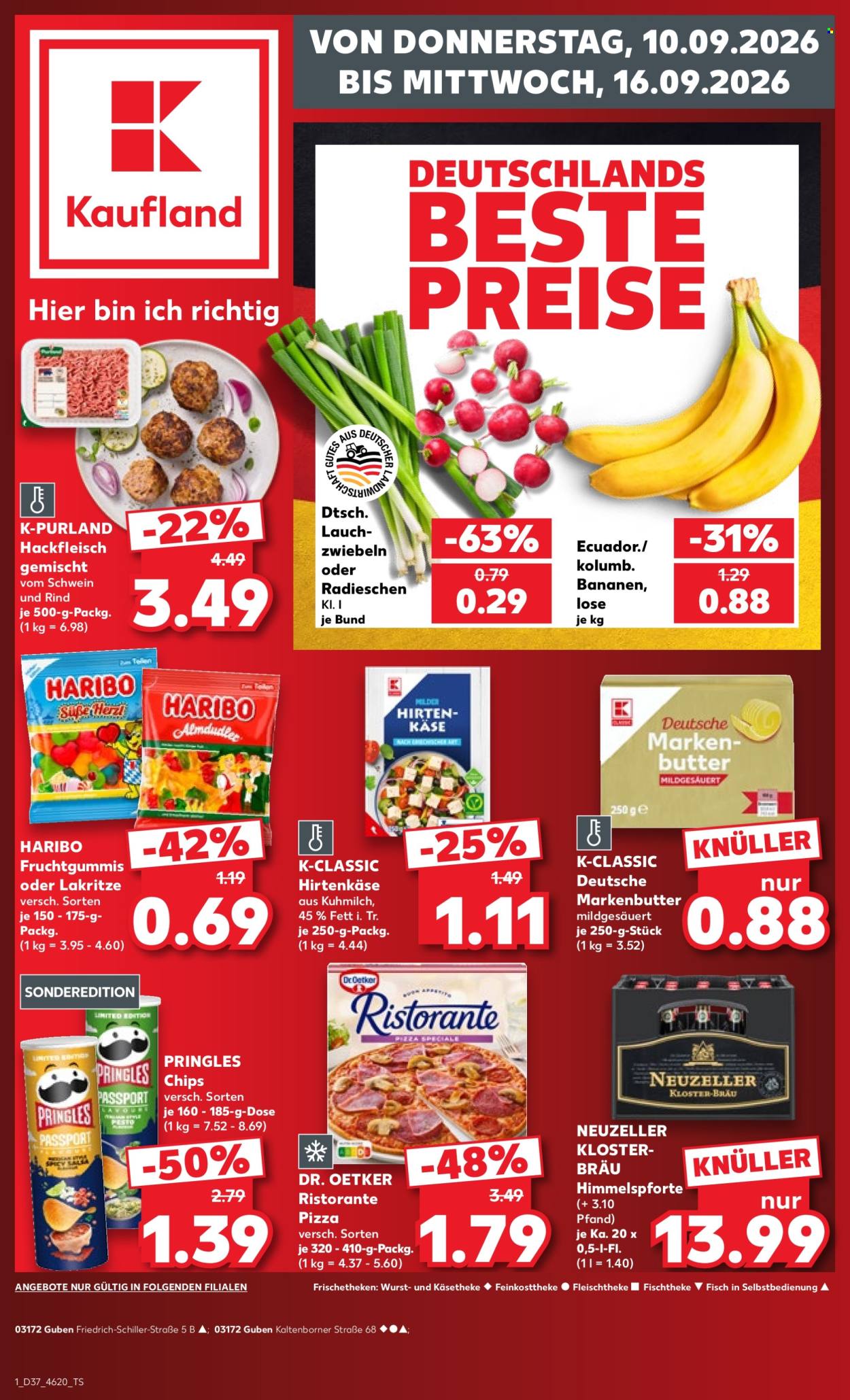 Kaufland Prospekte  - 10.09.2026 - 16.09.2026. Seite 1