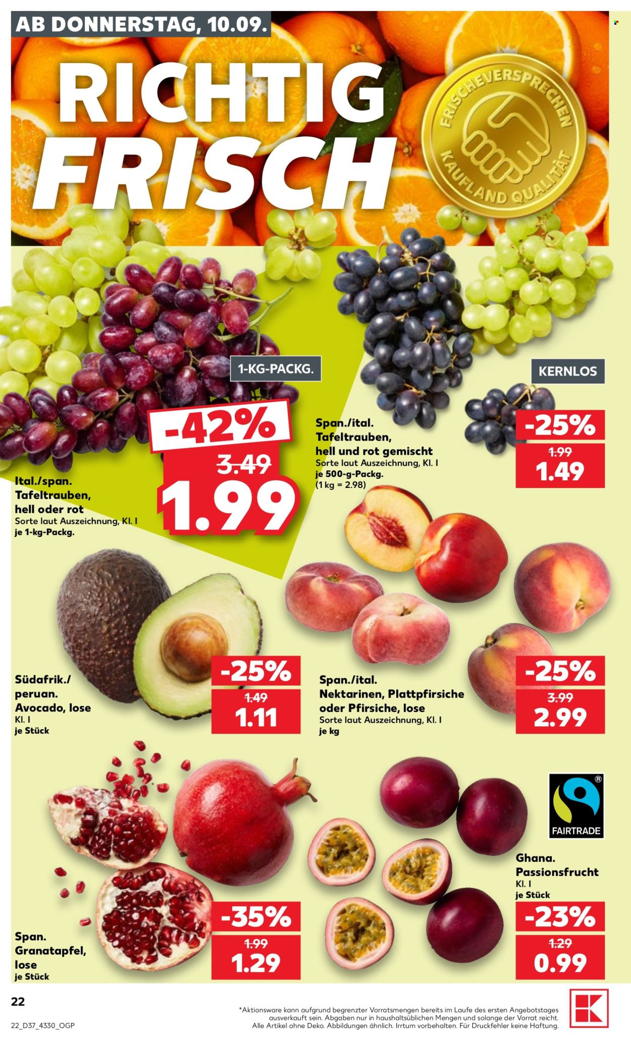 Kaufland Prospekte  - 10.09.2026 - 16.09.2026. Seite 22