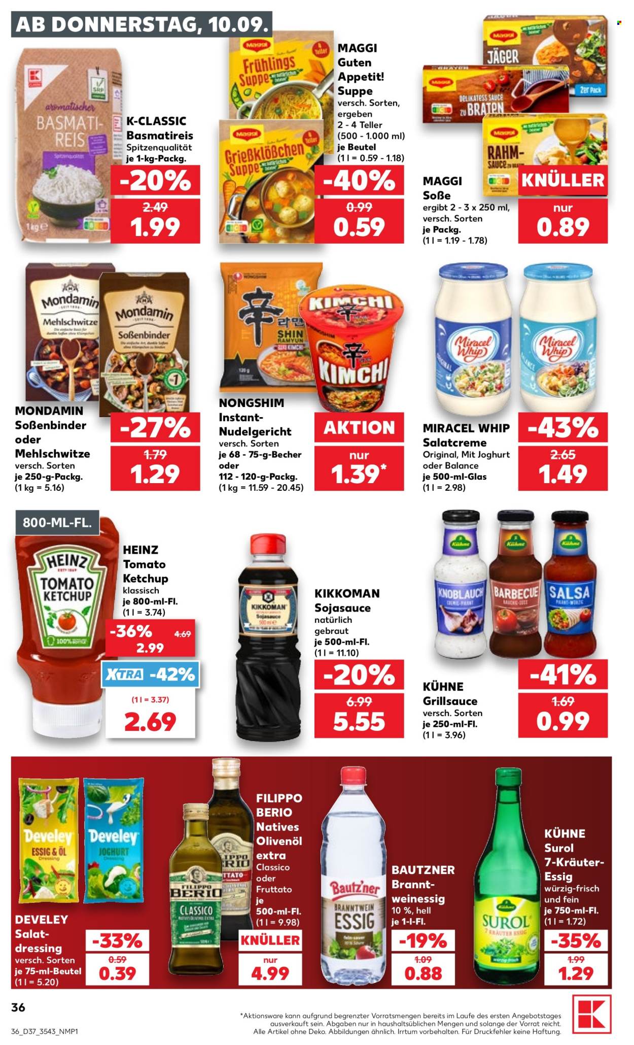 Kaufland Prospekte  - 10.09.2026 - 16.09.2026. Seite 36