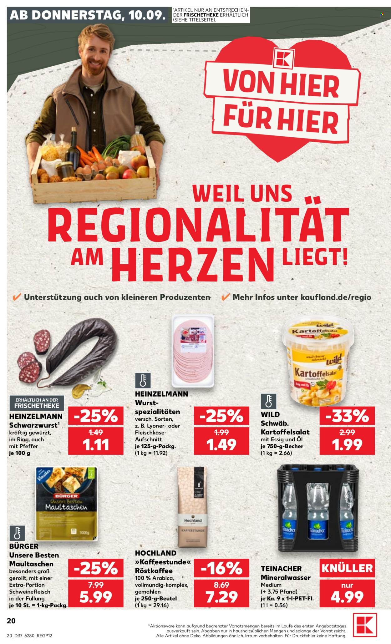 Kaufland Prospekte  - 10.09.2026 - 16.09.2026. Seite 20