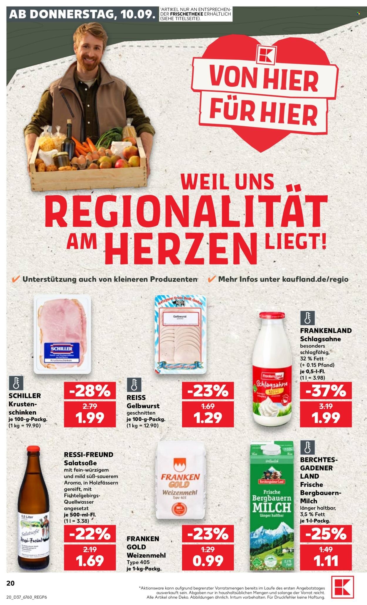 Kaufland Prospekte  - 10.09.2026 - 16.09.2026. Seite 20