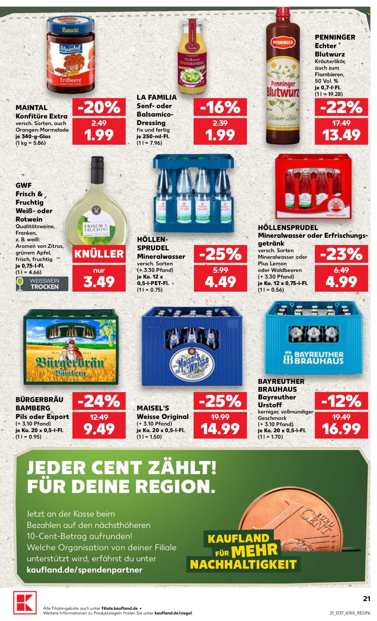Kaufland Prospekte  - 10.09.2026 - 16.09.2026. Seite 21