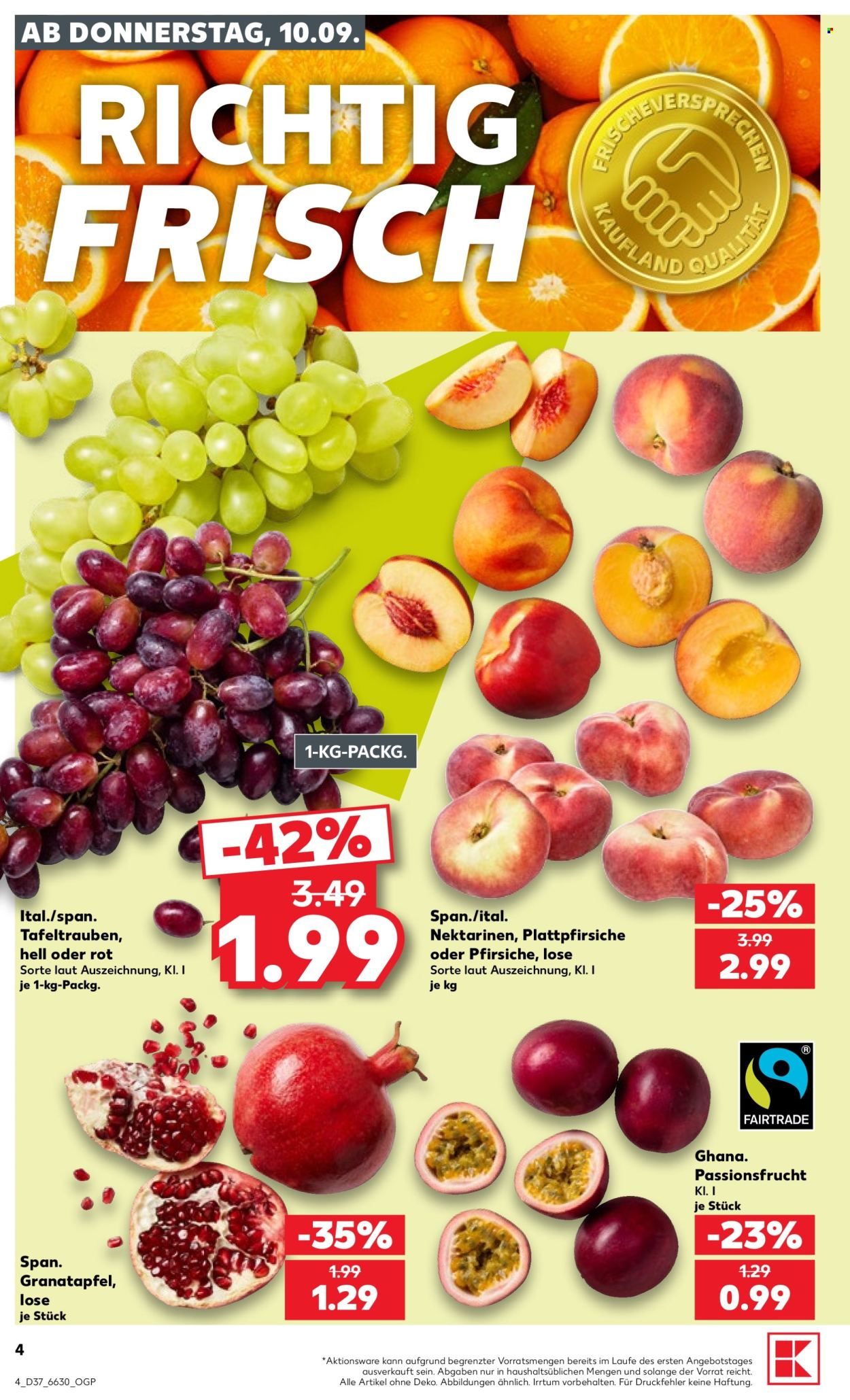 Kaufland Prospekte  - 10.09.2026 - 16.09.2026. Seite 4