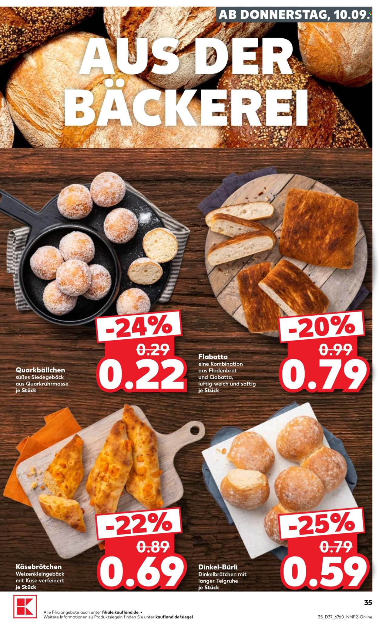 Kaufland Prospekte  - 10.09.2026 - 16.09.2026. Seite 35