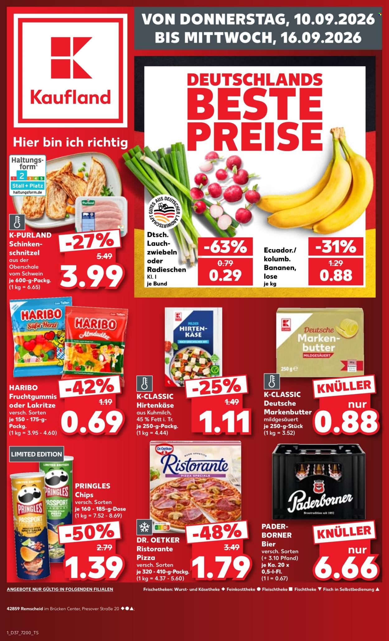 Kaufland Prospekte  - 10.09.2026 - 16.09.2026. Seite 1