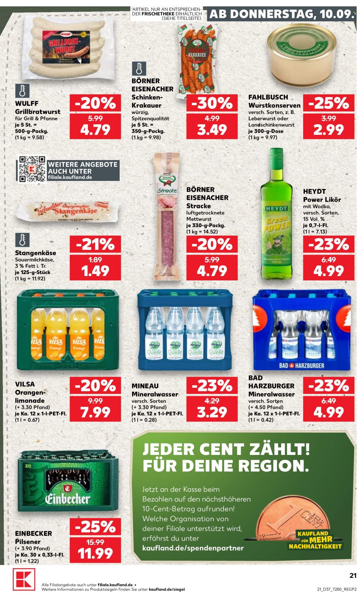 Kaufland Prospekte  - 10.09.2026 - 16.09.2026. Seite 21
