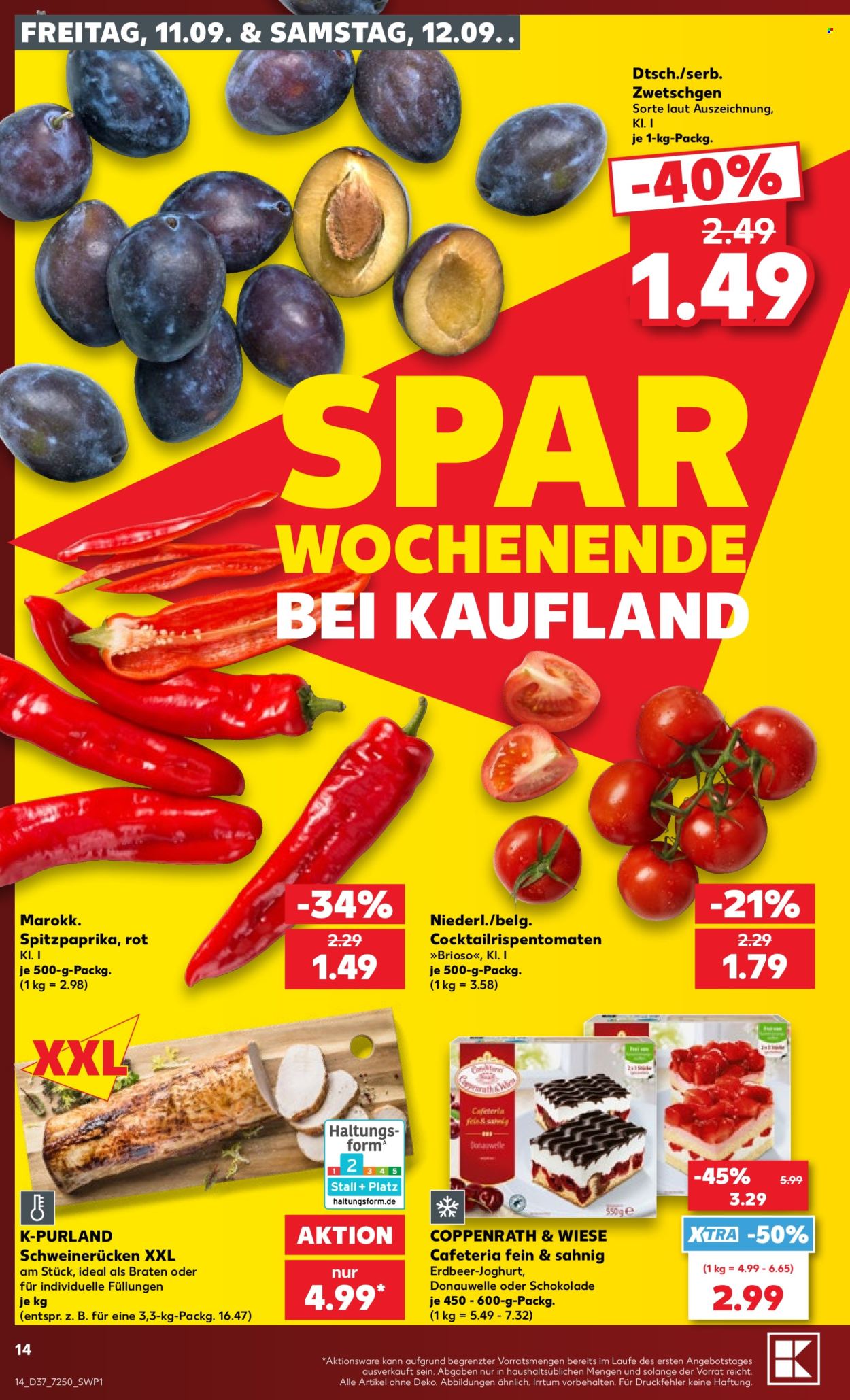 Kaufland Prospekte  - 10.09.2026 - 16.09.2026. Seite 14